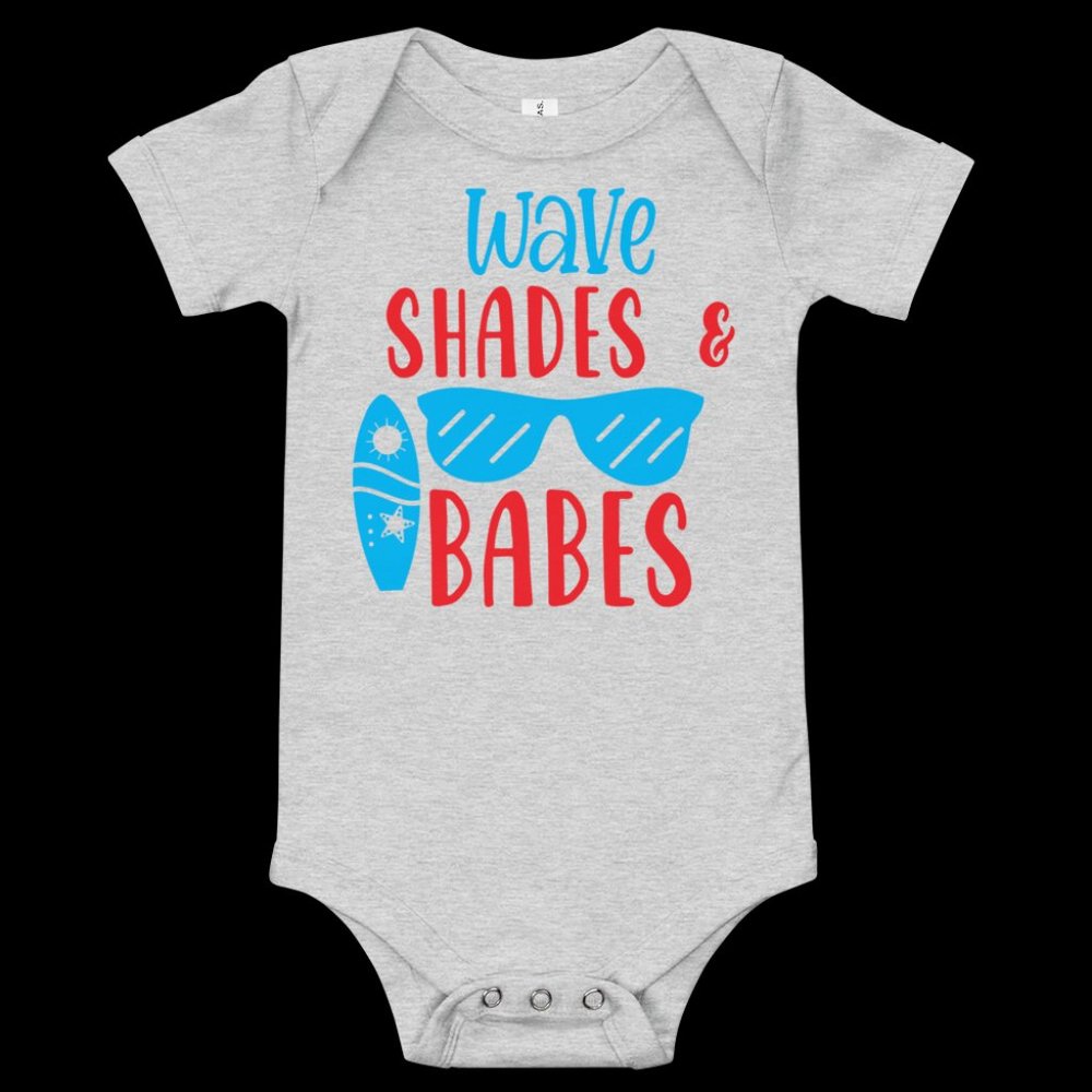 Grey Baby Onezie - Shades